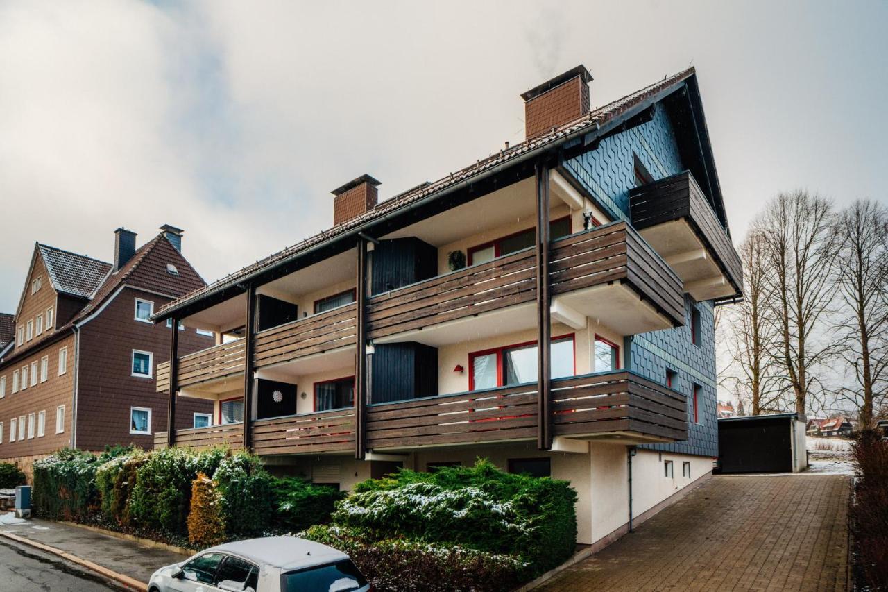 Wohnung An Der Skiwiese - Boxspring - Balkon - 2 Smart Tv - Carport ブラウンラーゲ エクステリア 写真